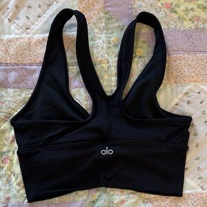 ALO Yoga Black Tank Top